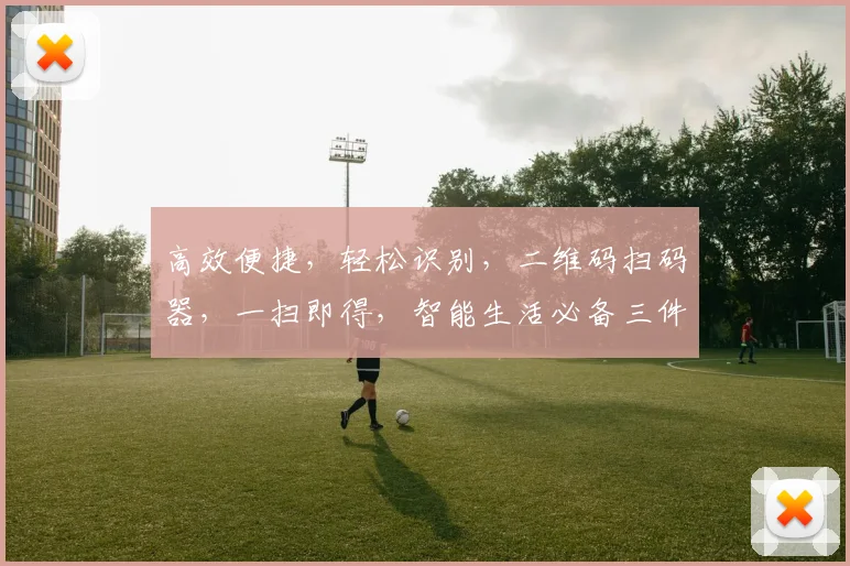 高效便捷，轻松识别，二维码扫码器，一扫即得，智能生活必备三件套，轻松体验。
